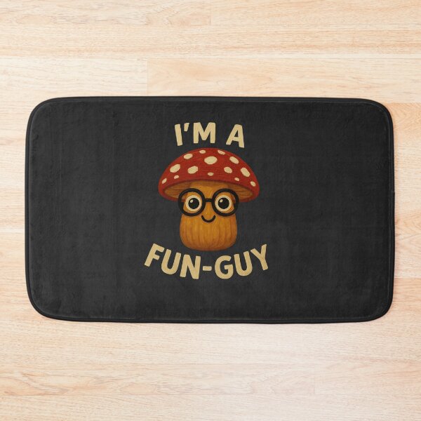 Item preview, I’m a Fun-Guy Cute Mushroom Design designed and sold by Liv Solara.
