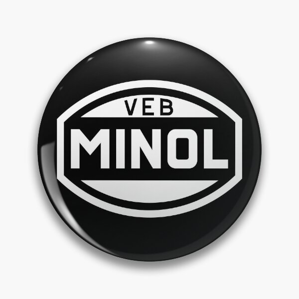 Item preview, VEB Minol logo (original in white) designed and sold by VEB Ostladen.