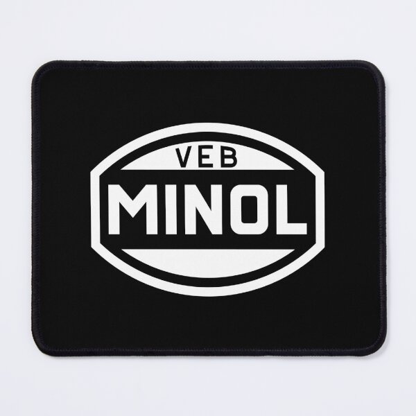 Item preview, VEB Minol logo (original in white) designed and sold by VEB Ostladen.