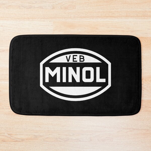 Item preview, VEB Minol logo (original in white) designed and sold by VEB Ostladen.