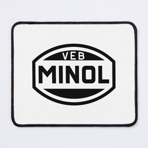 Item preview, VEB Minol logo (original in black) designed and sold by VEB Ostladen.