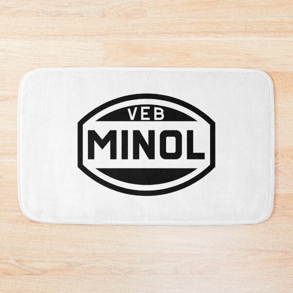 Item preview, VEB Minol logo (original in black) designed and sold by VEB Ostladen.