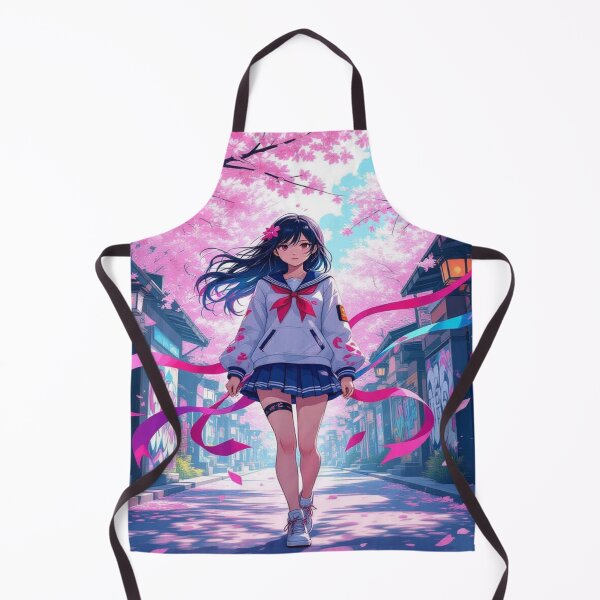 Item preview, Cherry Blossom Walk – between school uniforms, street art & spring vibes designed and sold by FotoworldEdel.