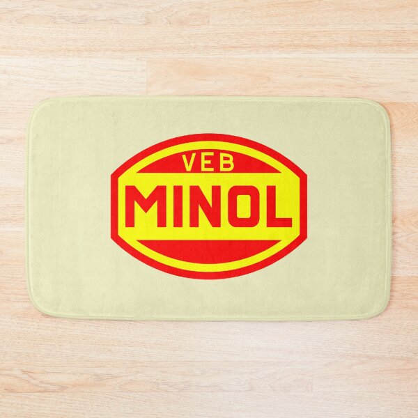 Item preview, VEB Minol logo (original in 2c) designed and sold by VEB Ostladen.