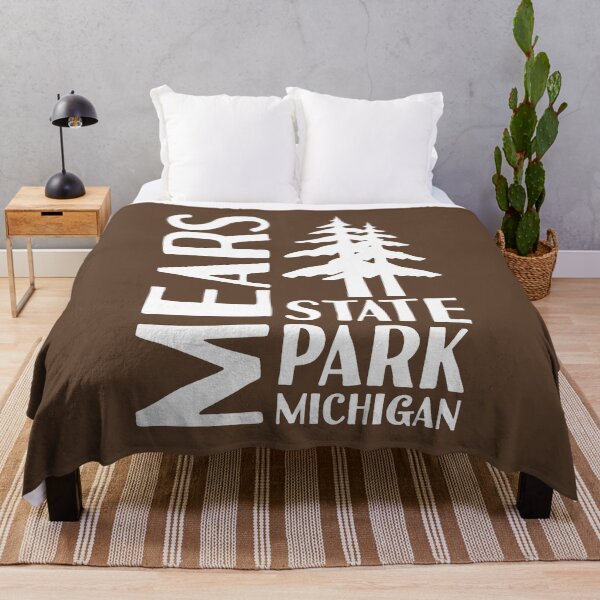 Item preview, Mears State Park Michigan Pines W designed and sold by bivenart.