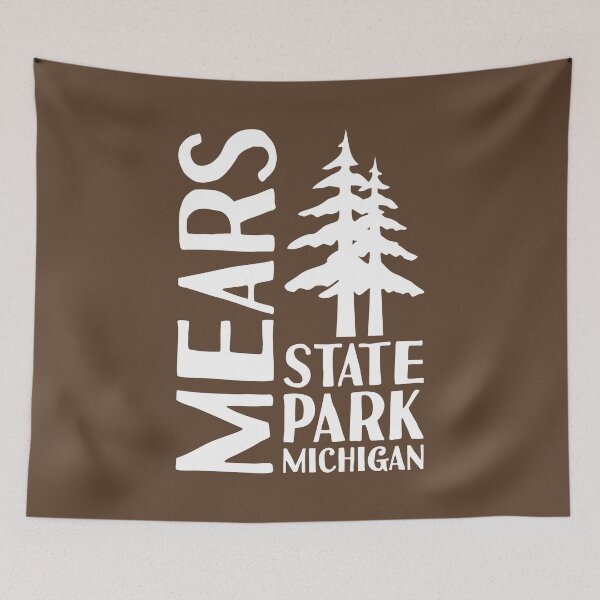 Item preview, Mears State Park Michigan Pines W designed and sold by bivenart.