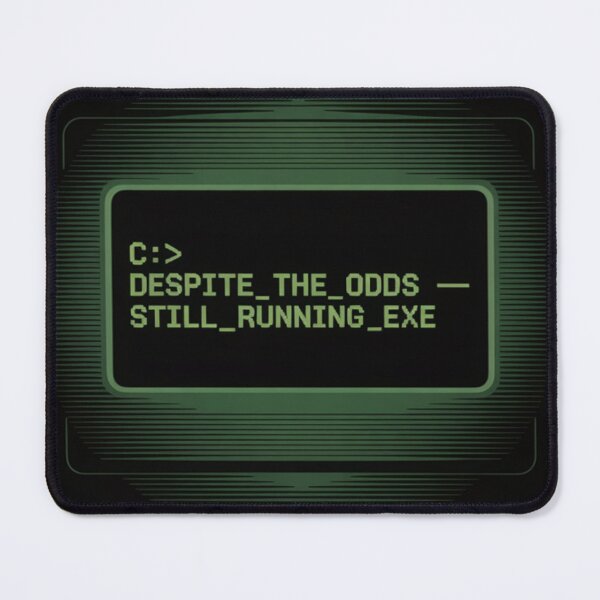 Item preview, Despite the Odds — Still Running /Cyber design/ designed and sold by AndrewYoko.