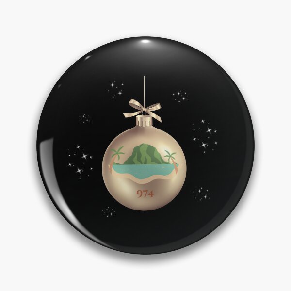 Item preview, Tropical Island Christmas Ornament designed and sold by KONTOUR-SOMIN.