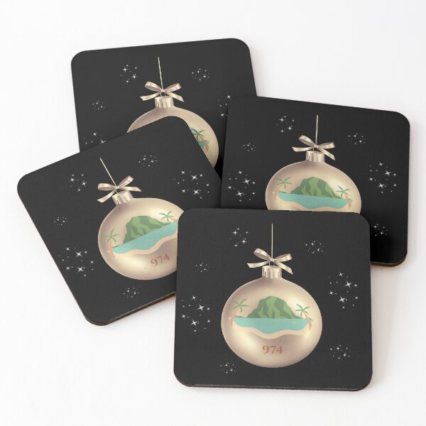 Item preview, Tropical Island Christmas Ornament designed and sold by KONTOUR-SOMIN.