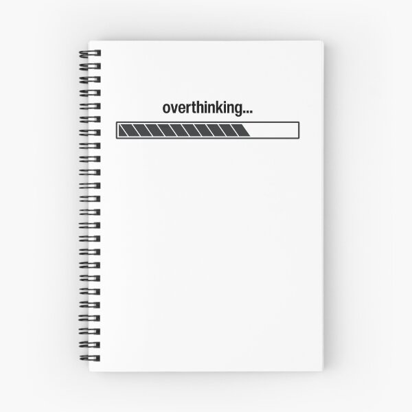 Item preview, Overthinking Progress Bar designed and sold by TheThreeOFive.