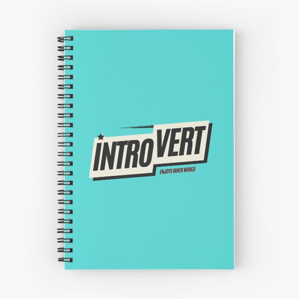 Item preview, Bold Retro Introvert: Enjoys Inner World designed and sold by ifundesign.