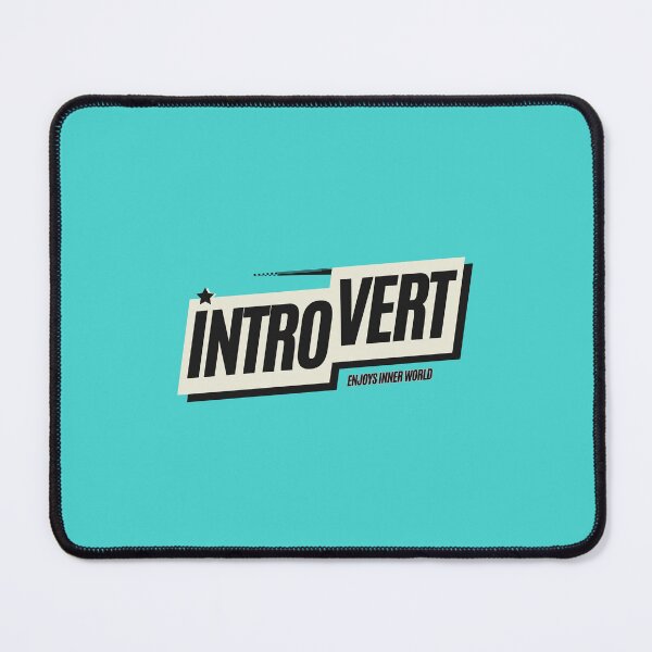 Item preview, Bold Retro Introvert: Enjoys Inner World designed and sold by ifundesign.
