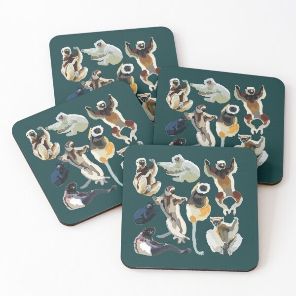 Item preview,  Sifaka Lemur designed and sold by PrettylittlepastelUk.