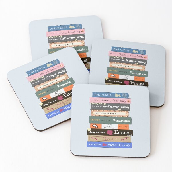 Item preview, Stack of Jane Austen Books designed and sold by redcatdecor.