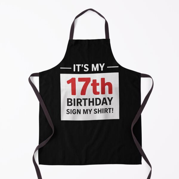Item preview, It's My 17th Birthday Sign My 17 Year Old Birthday  designed and sold by NeomiStoreSS.