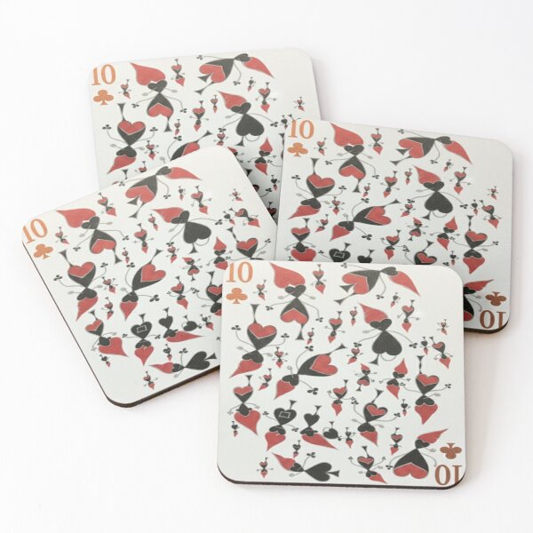 Item preview, Saci’s Mischief – Ten of Clubs designed and sold by Ateliê dos Naipes .