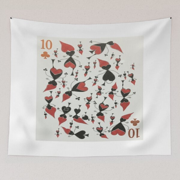 Item preview, Saci’s Mischief – Ten of Clubs designed and sold by Ateliê dos Naipes .