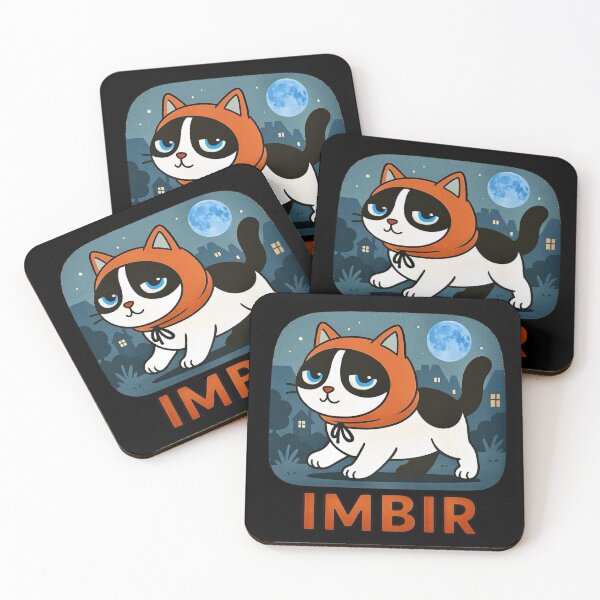Item preview, Cozy Imbir – The Curious Cat from Hello Neighbor designed and sold by Myra365Art.