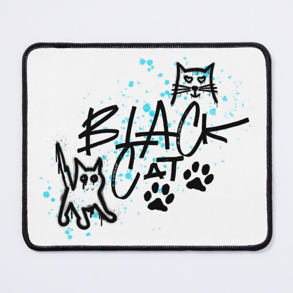 Item preview, Black Cat Graffity designed and sold by Yellow-Eyes.