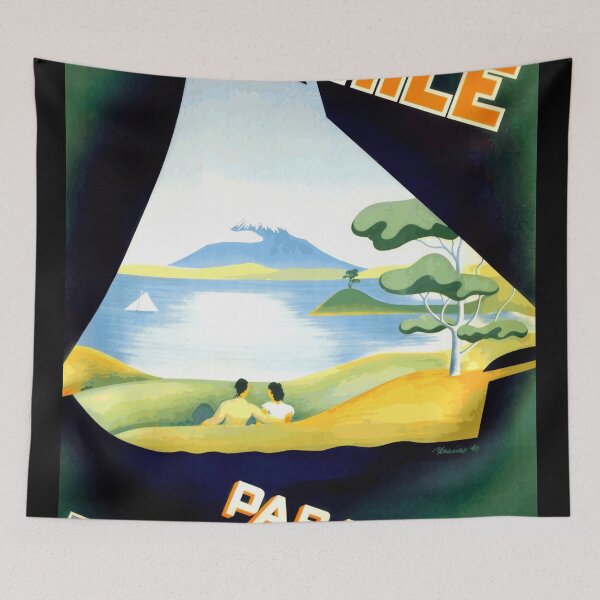 Item preview, Vintage Travel Poster | Southern Chile Tourism Art | Early 20th Century Style | Scenic Landscape & National Pride designed and sold by artofuniverse.