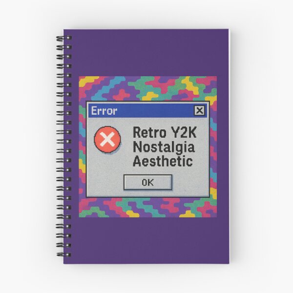 Item preview, Retro Y2K Nostalgia Aesthetic — Error Window Design designed and sold by Ombrya.