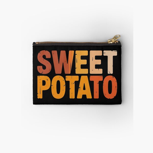 Item preview, Sweet Potato Grouchy Potato, Funny Sweet Potato Cute Retro Typography designed and sold by BLZART.