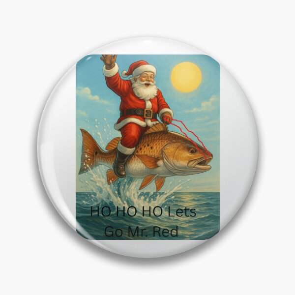 Item preview, Redfish Rodeo – Santa’s Christmas Catch by Line & Legacy designed and sold by lineandlegacy.
