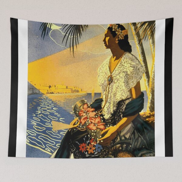 Item preview, Vintage Veracruz Travel Poster | Art Deco Style | Mexican Culture & Coastal Beauty | Sunset Scene | Decorative Wall Art designed and sold by artofuniverse.