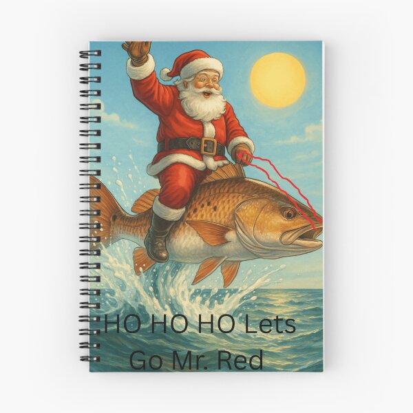 Item preview, Redfish Rodeo – Santa’s Christmas Catch by Line & Legacy designed and sold by lineandlegacy.