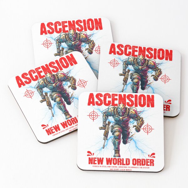 Item preview, Cool Sci-Fi Art Design, Ascension – New World Order | Futuristic Intelligent Robot designed and sold by GudBuyArt.