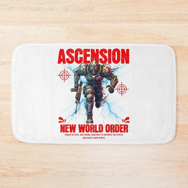 Item preview, Cool Sci-Fi Art Design, Ascension – New World Order | Futuristic Intelligent Robot designed and sold by GudBuyArt.