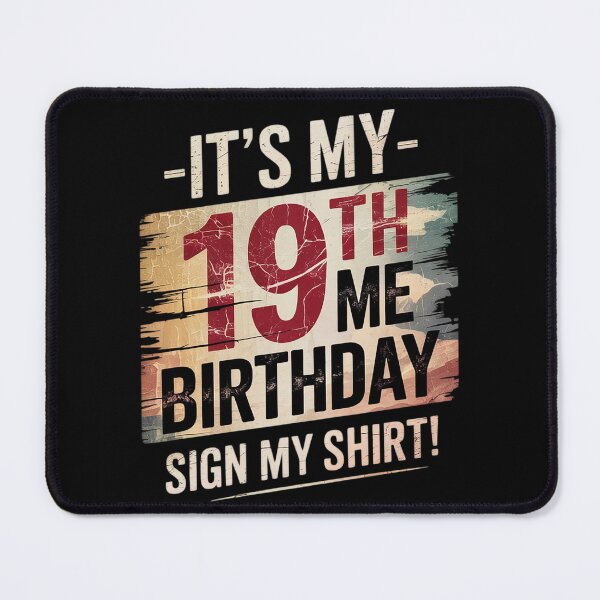Item preview, It's My 19th Birthday 19 Years Old Birthday Party Sign My designed and sold by NeomiStoreSS.