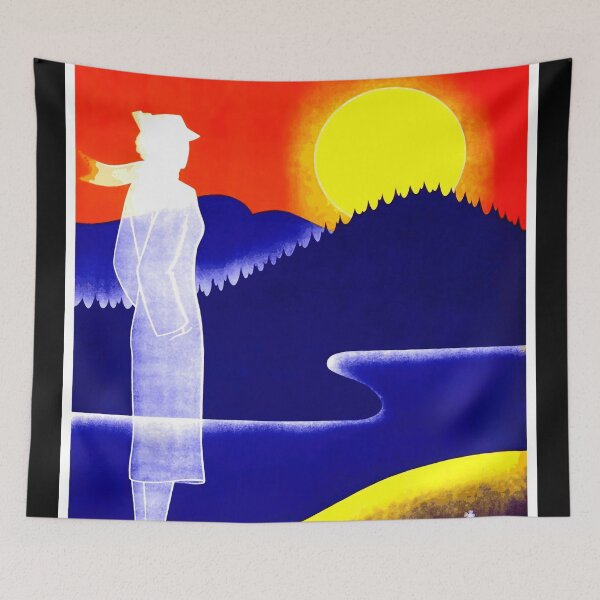Item preview, Vintage Finland Travel Poster | Art Deco Style | Bold Colors & Geometric Forms | Elegant Silhouette | 1920s 1930s Design designed and sold by artofuniverse.