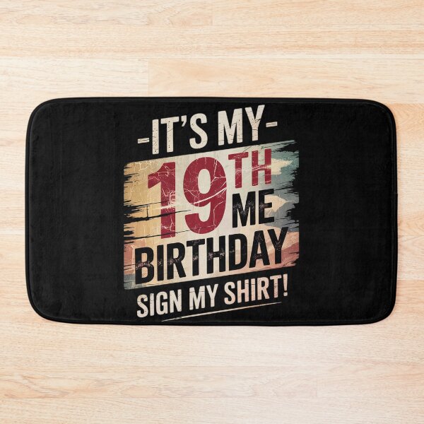 Item preview, It's My 19th Birthday 19 Years Old Birthday Party Sign My  designed and sold by NeomiStoreSS.