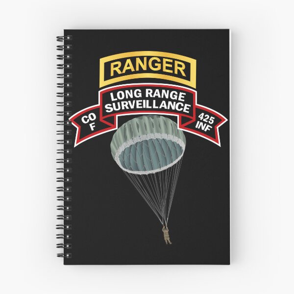 Item preview, Army - Airborne Ranger - F Company- 425th Infantry (Ranger) Scroll w Ranger Tab designed and sold by Military Insignia Products.