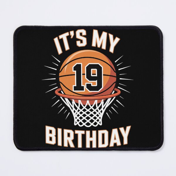 Item preview, It's My 19th Birthday Basketball Theme 19 Year Old Boys designed and sold by NeomiStoreSS.