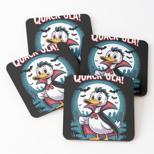 Item preview, Quack-ula – Funny Dracula Duck Halloween Design designed and sold by T-Chou.