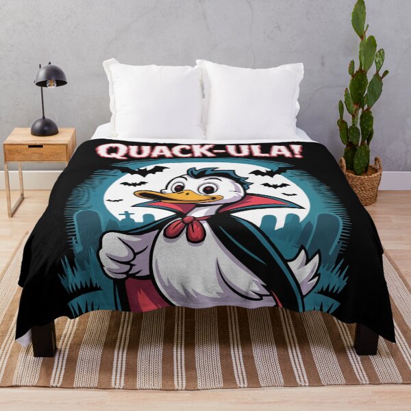 Item preview, Quack-ula – Funny Dracula Duck Halloween Design designed and sold by T-Chou.