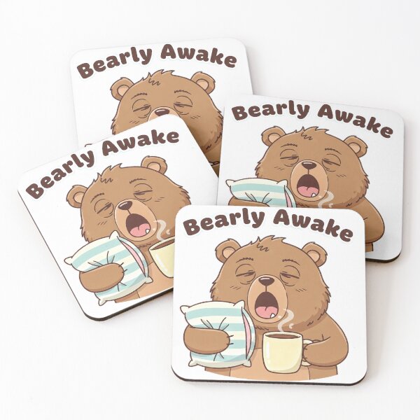 Item preview, Bearly Awake designed and sold by Swaysurgeart.