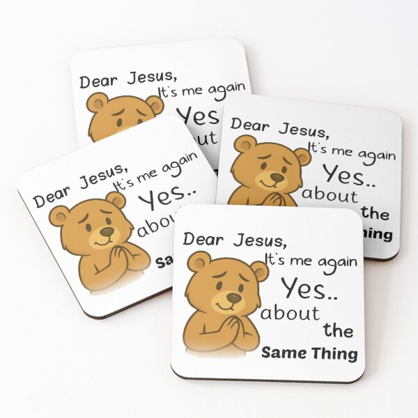 Item preview, Dear Jesus, It's Me Again designed and sold by MMM Designs.