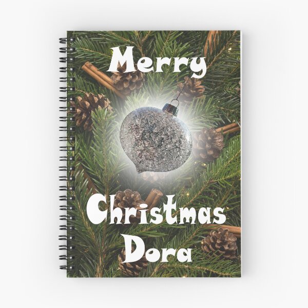 Item preview, Merry Christmas Dora - Pine & Cinnamon with Glass Bauble :) designed and sold by Myriel-Myriel.