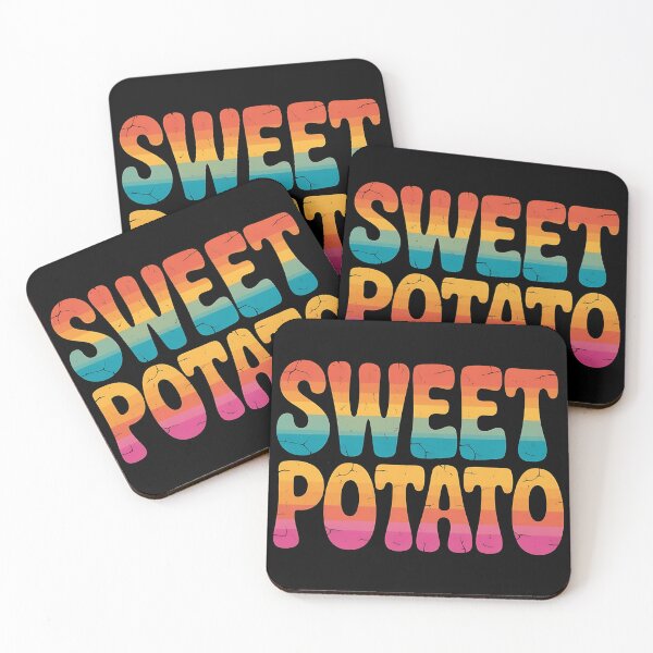 Item preview, Sweet Potato Grouchy Potato, Funny Sweet Potato Cute Retro Typography designed and sold by BLZART.