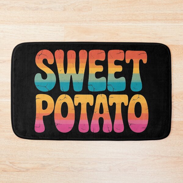Item preview, Sweet Potato Grouchy Potato, Funny Sweet Potato Cute Retro Typography designed and sold by BLZART.