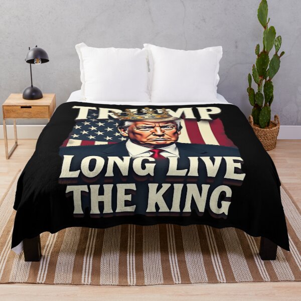 Item preview, Trump King President Long Live the King Trump, Political Humor, Donald Trump, Patriotic Trump, Trump Supporter Gift designed and sold by cozygamerstore.