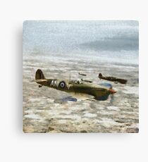 Supermarine Spirfire, WWII, RCAF Canvas Print