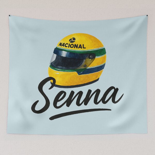 Item preview, Ayrton Senna Legend Helmet designed and sold by Studio F1Grid.