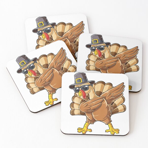 Item preview, Cool Dabbing Turkey with Sunglasses and Pilgrim Hat Funny Thanksgiving Dance designed and sold by Capisedo.
