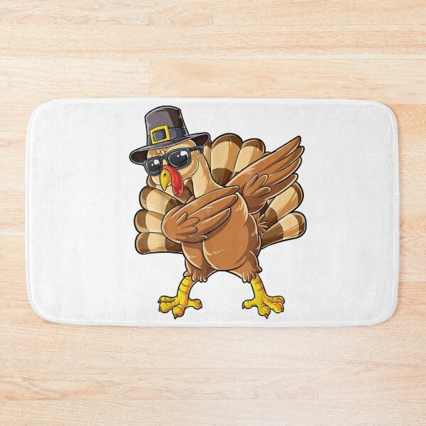 Item preview, Cool Dabbing Turkey with Sunglasses and Pilgrim Hat Funny Thanksgiving Dance designed and sold by Capisedo.
