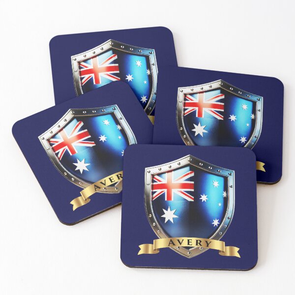 Item preview, Avery Heritage Crest, Australia Shield designed and sold by Highlandkings.