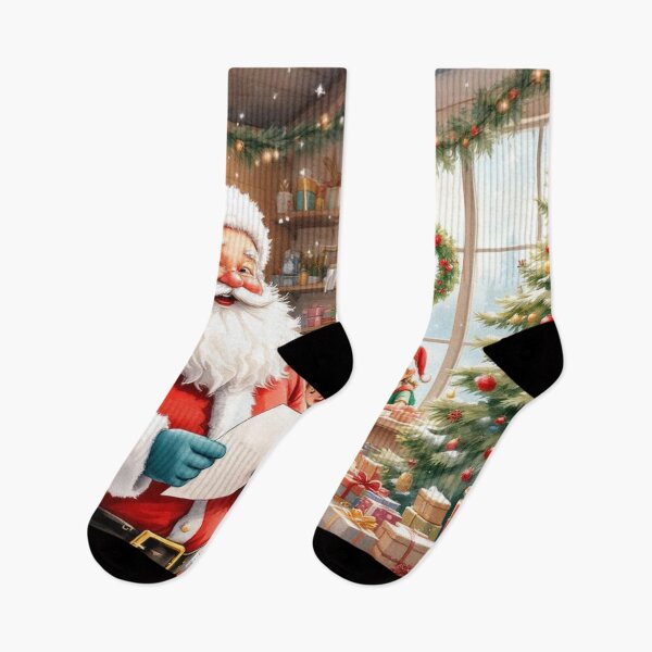 Item preview, Santa, check the list designed and sold by jefboutique6150.